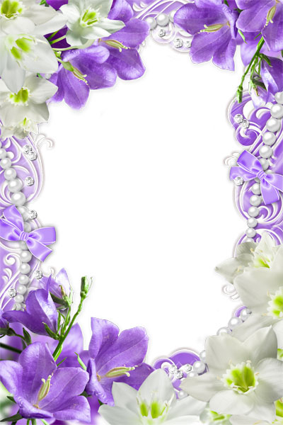 Рамка Весенние цветы рамки для текста фото поздравления скачать картинки онлайн шаблон
