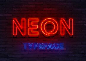 Шрифт - Neon