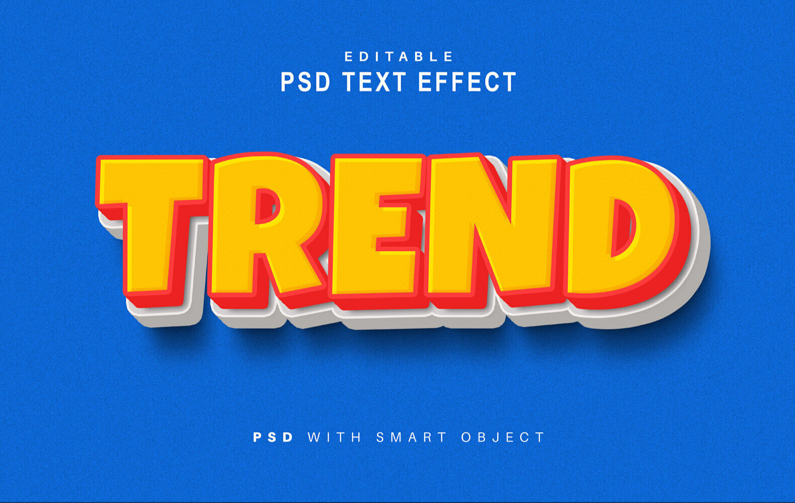 TREND (Текстовый эффект PS)