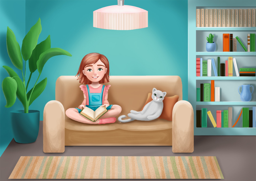 7 работ выпускников 1-го потока курса &laquo;Основы коммерческой иллюстрации&raquo;