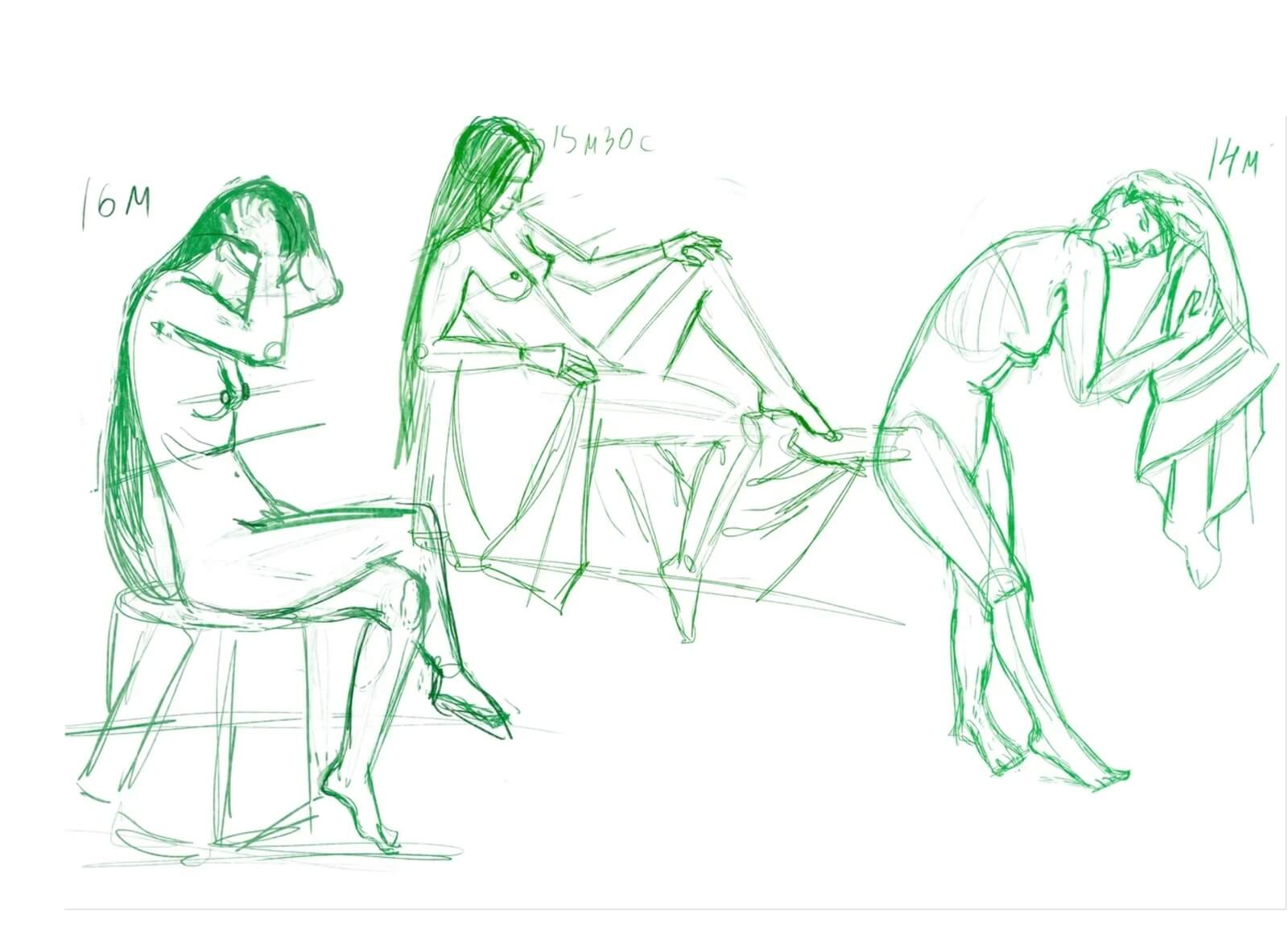 30 дней набросков! Итоги!