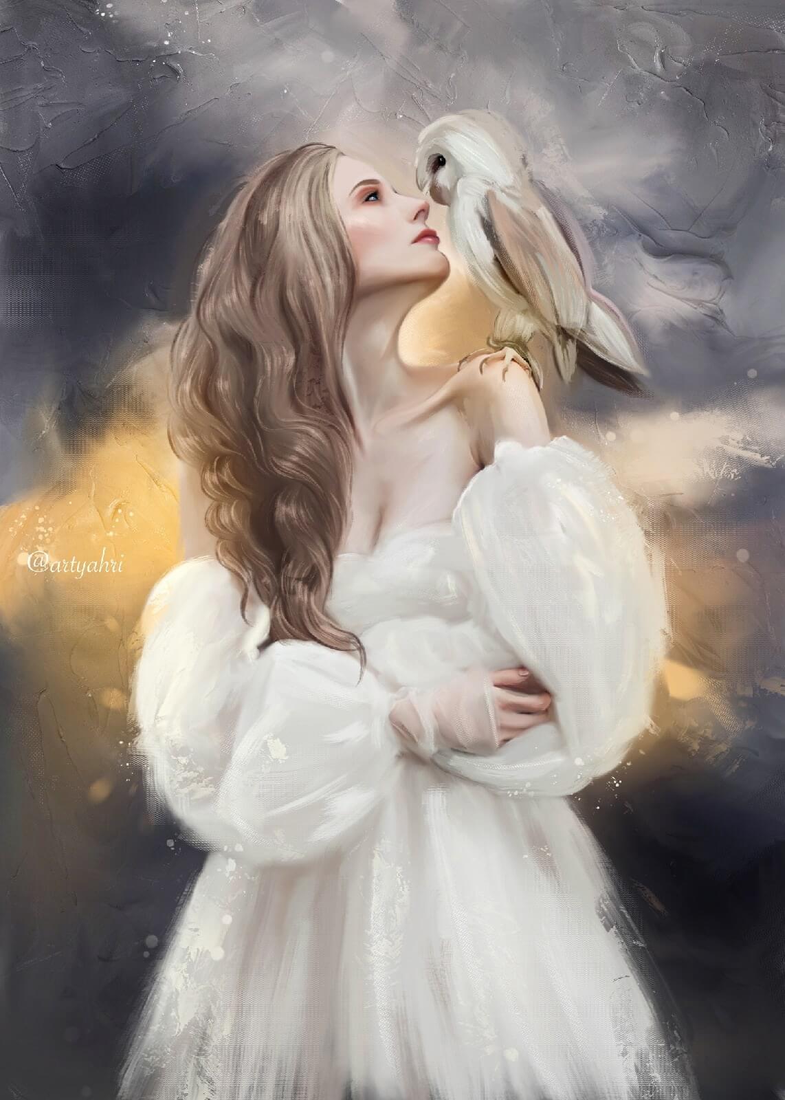 23 фона для портретов в стиле цифровой живописи