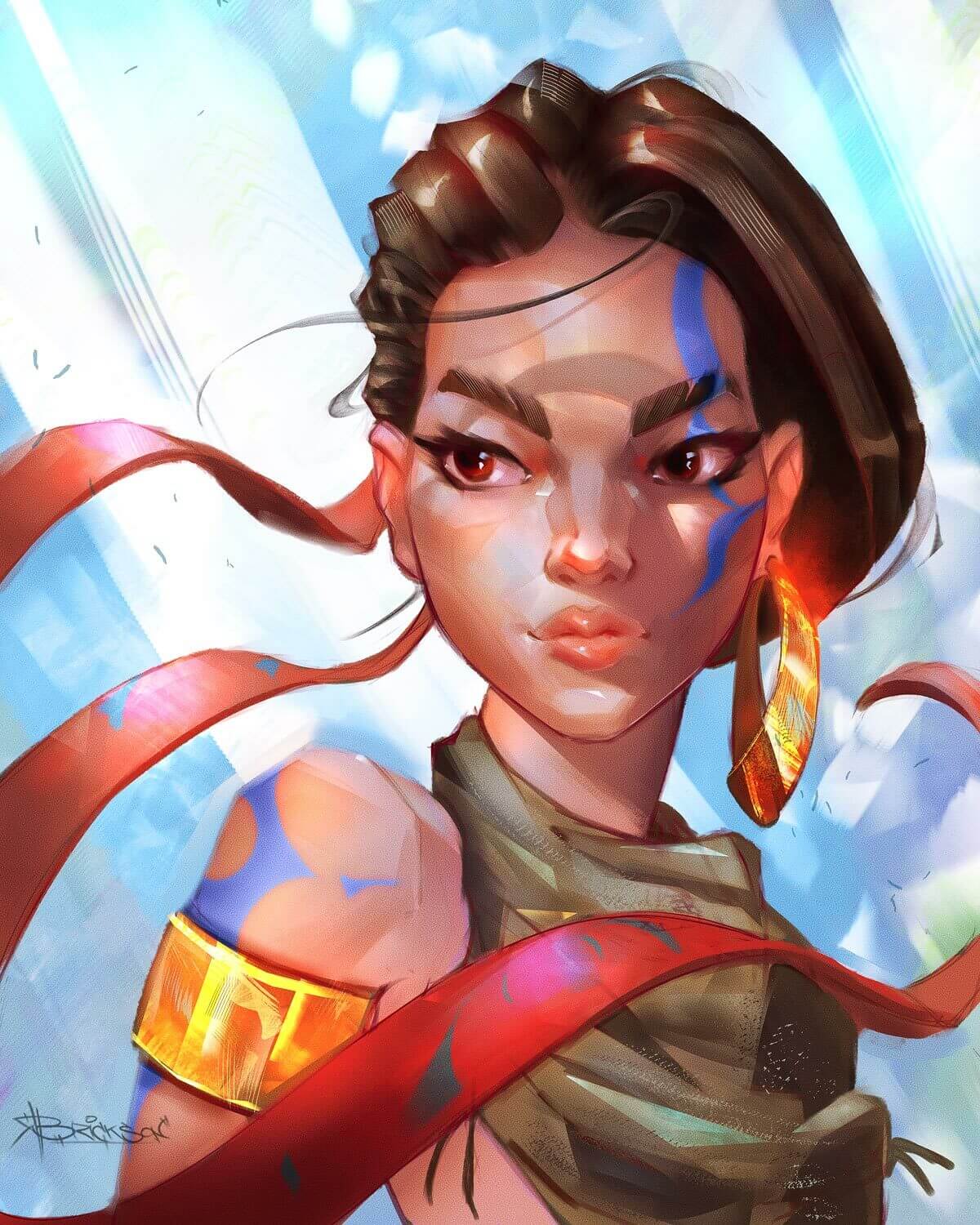 Фундамент Портрета для Digital художника