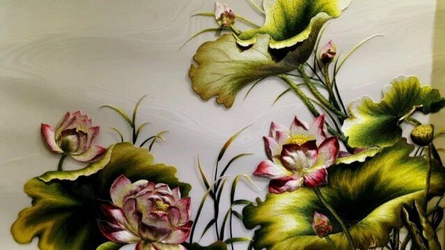 Вьетнамская вышивка