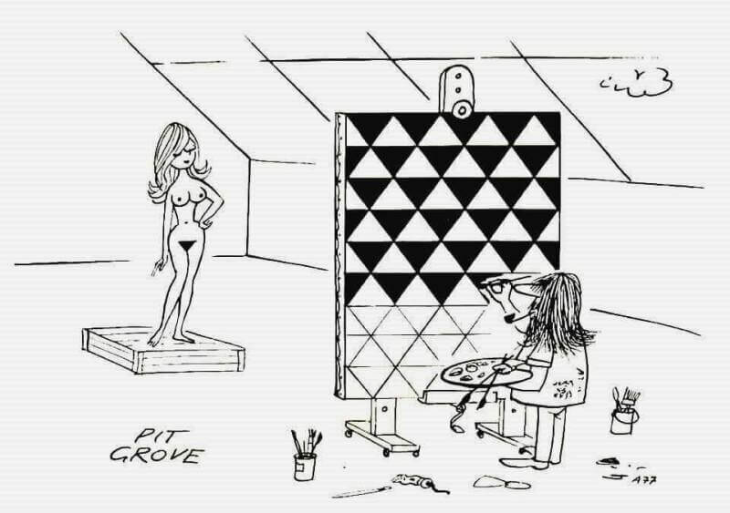 Обнаженная модель в представлении художника и реальности