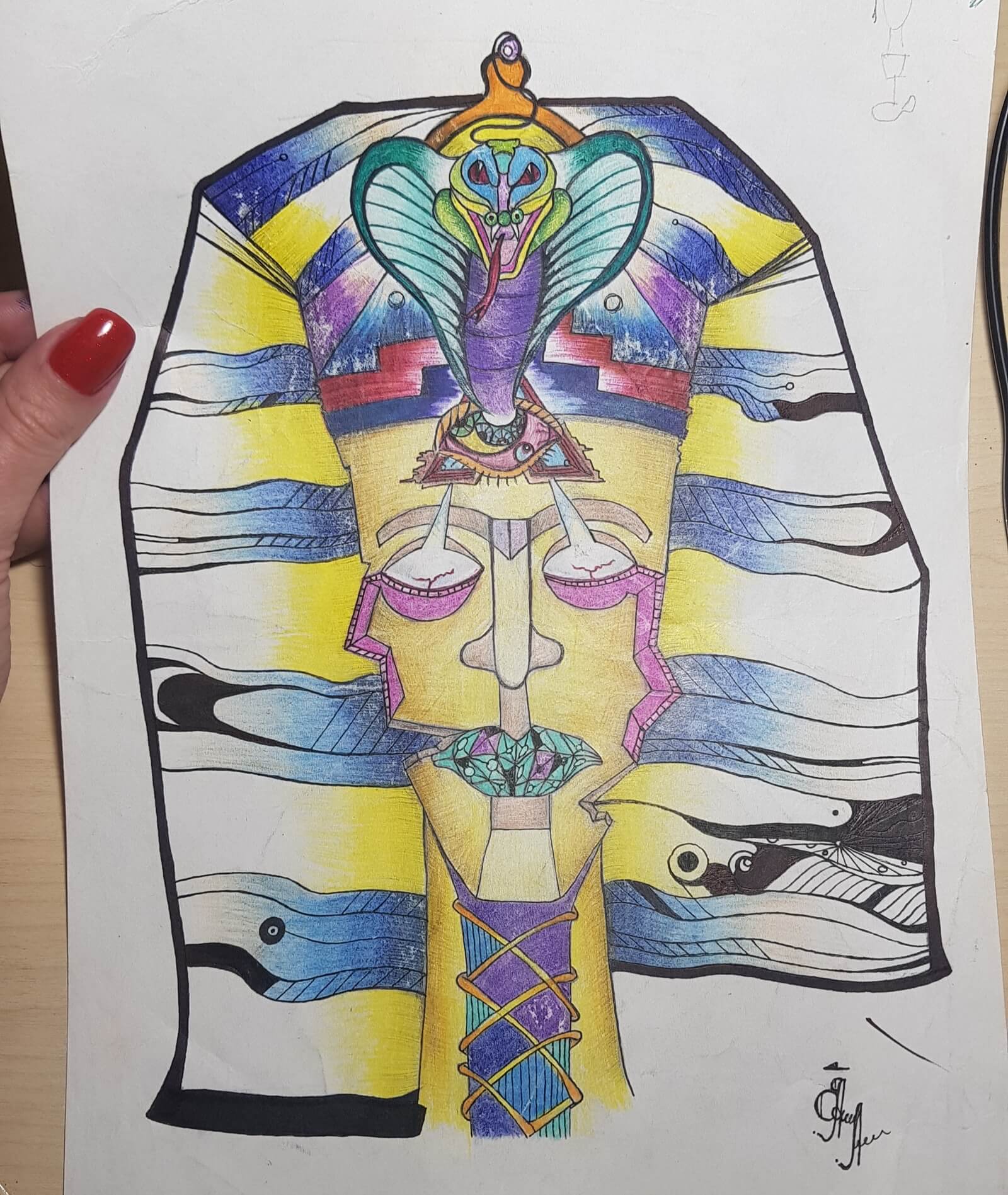 Старый рисунок