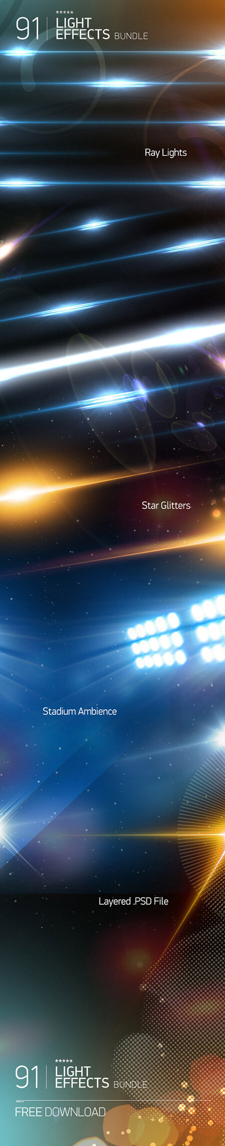 10 наборов световых эффектов для PS
