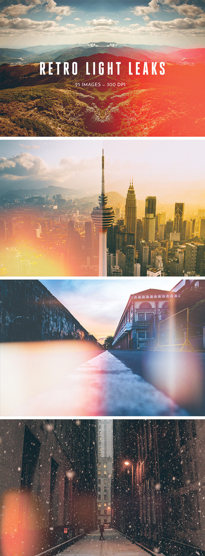 5 наборов текстур для фото и видео