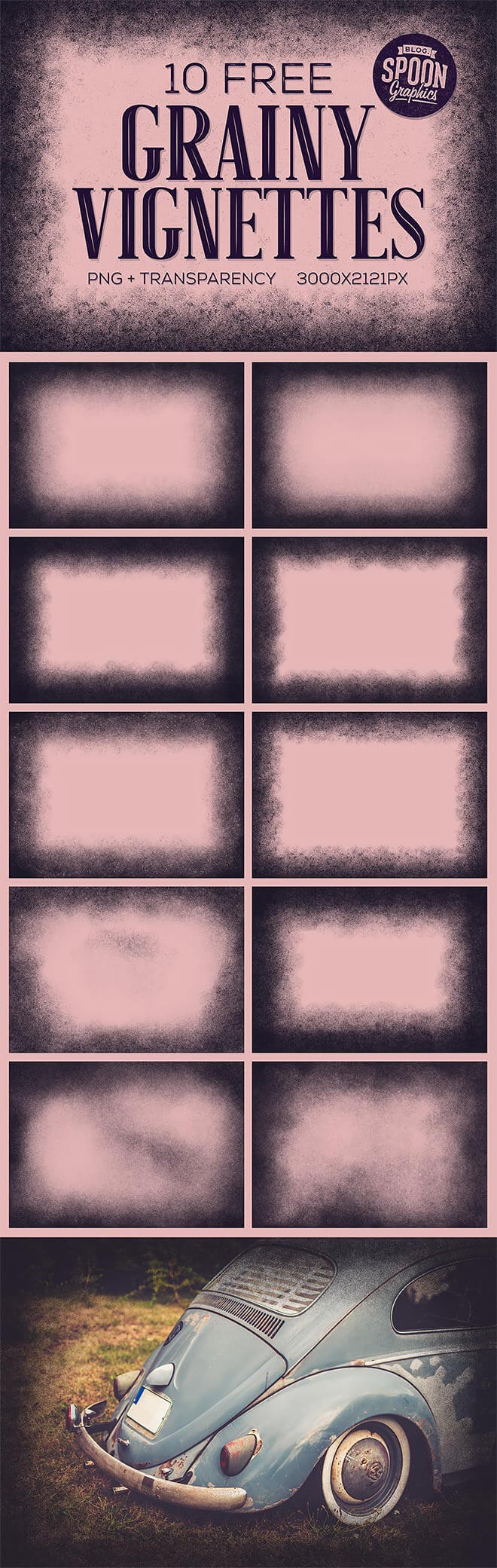 5 наборов текстур для фото и видео