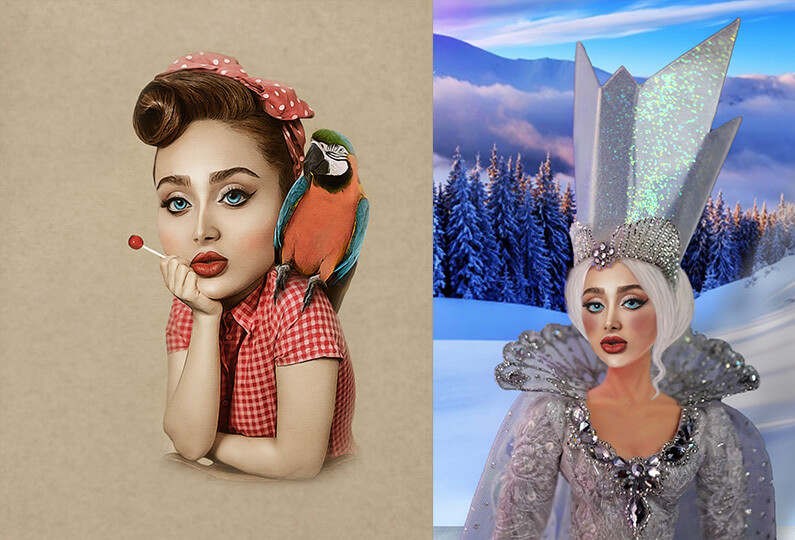 Работы участников игры Кукольный образ 3.0